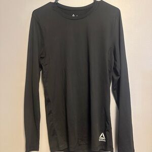 Reebok Men's Black Long Sleeve Shirt